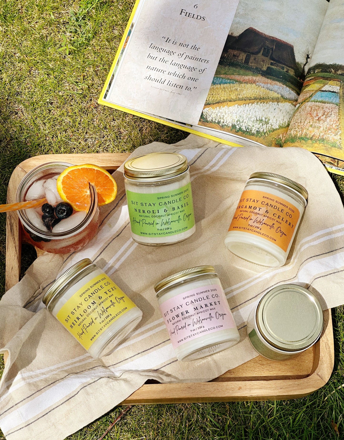 Spring/Summer 2025 - 9 oz Clear Apothecary Jar